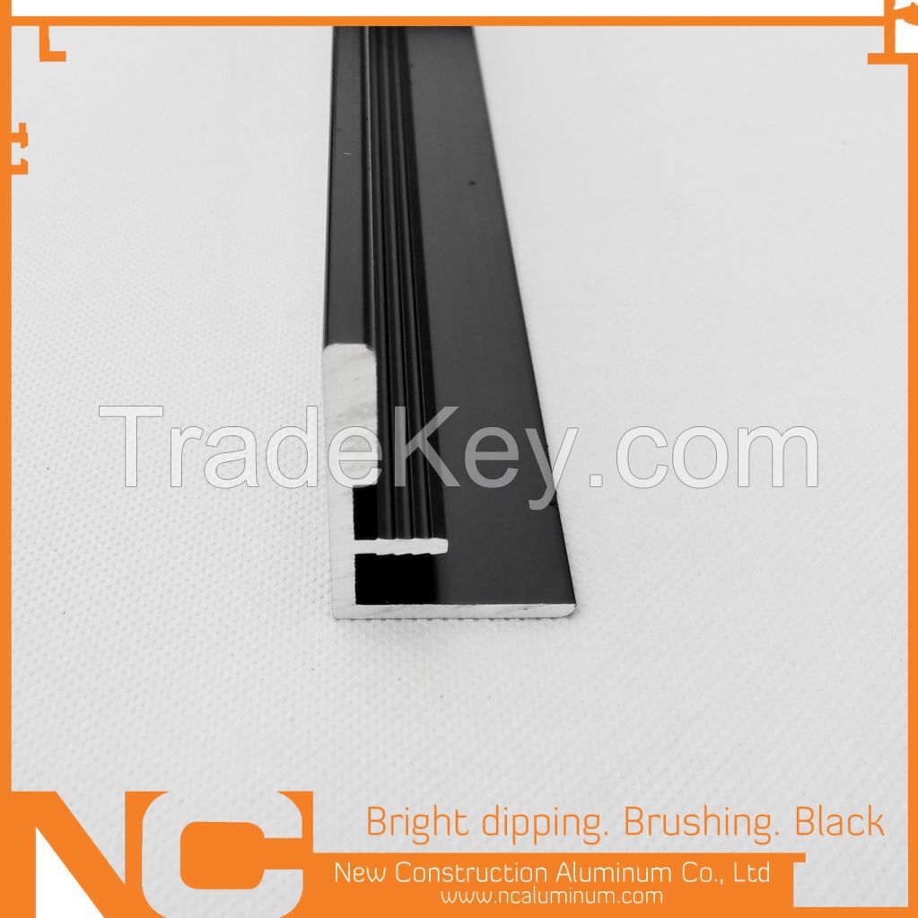 Bright dipping aluminum profile