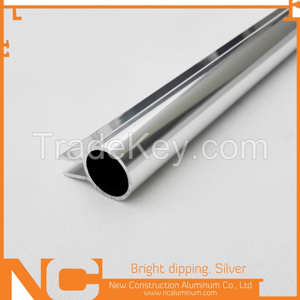 Bright dipping aluminum profile