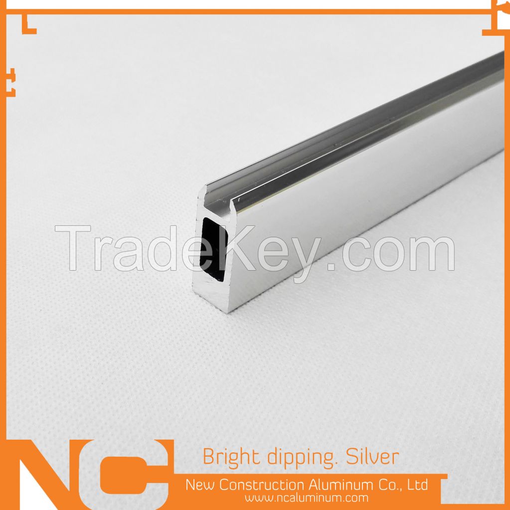 Bright dipping aluminum profile