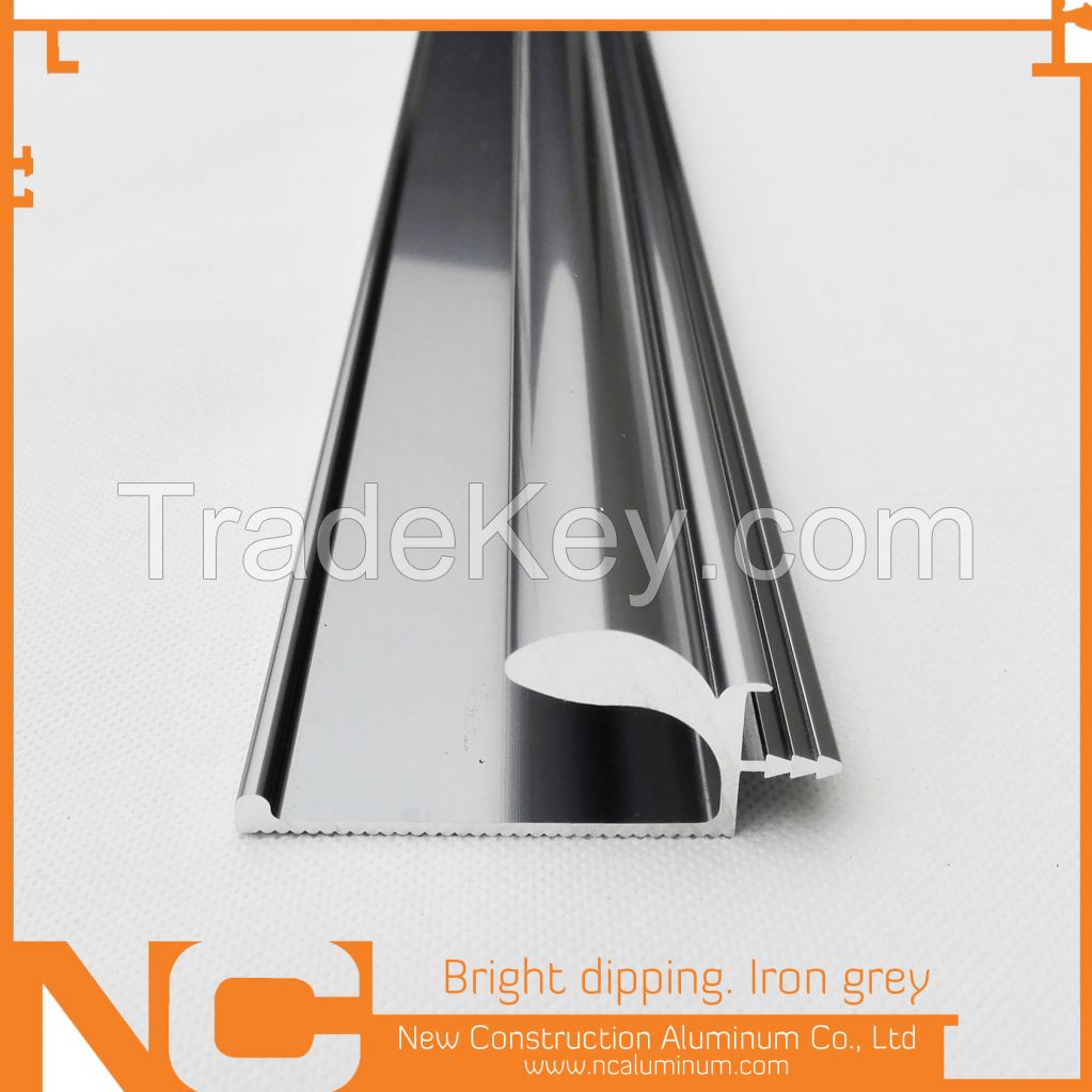 Bright dipping aluminum profile