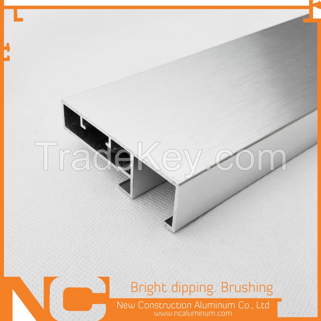 Bright dipping aluminum profile