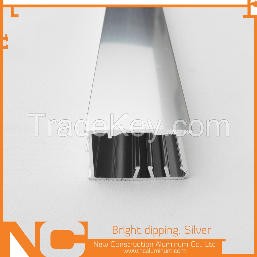 Bright dipping aluminum profile