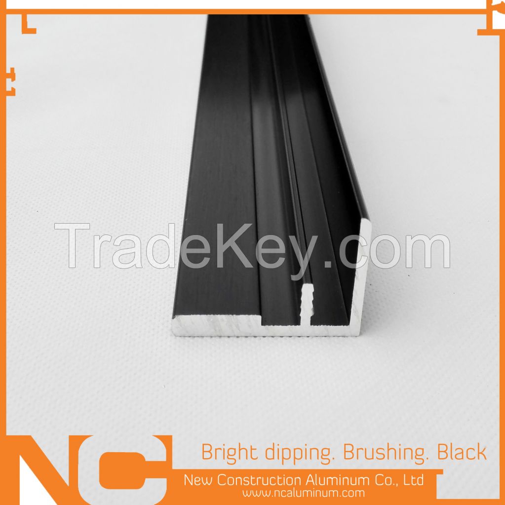 Bright dipping aluminum profile