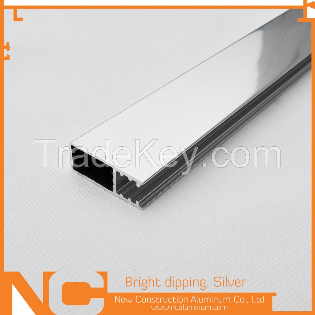 Bright dipping aluminum profile