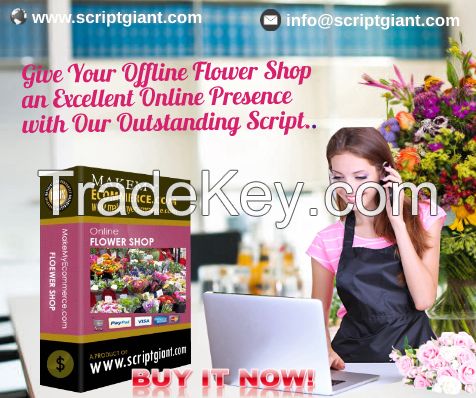 Flower Shop Website Script 