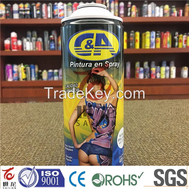 aerosol can for car care products