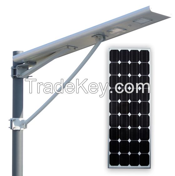 Integrated solar street light for sale