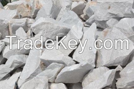 Steel grade calcite marble lumps &amp; chips