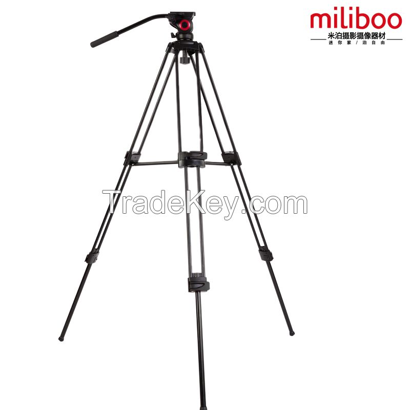 Miliboo Iron Tower Professional  Portable Video Tripod With Hydrualic Head /digital Dslr Camera Stand Tripod