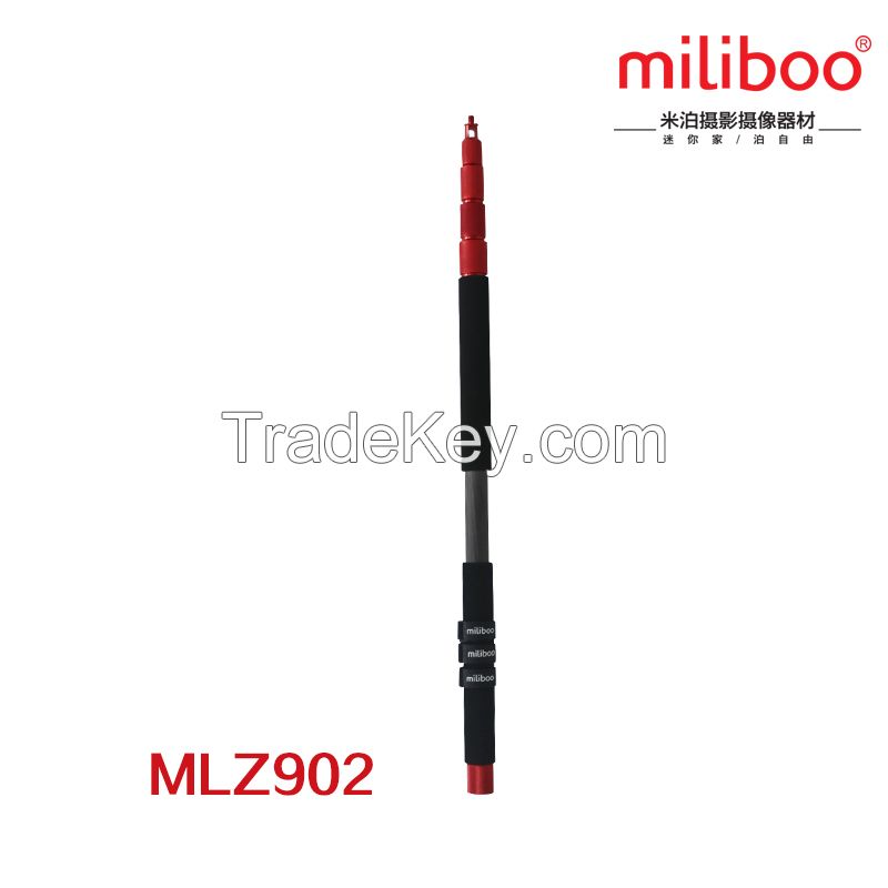miliboo photographic carbon 4 sections  photo studio 300cm microphone boom MLZ902