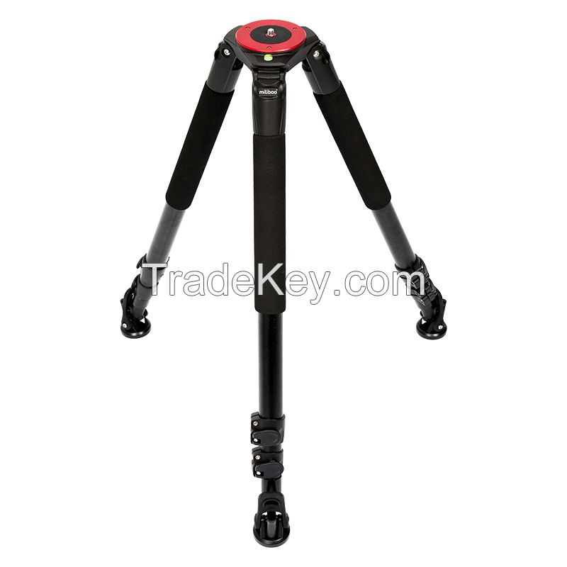 miliboo MTT703A  Portable  Tripod 1650mm Aluminum Professional Camera  Tripod without  Ball head Monopod  For DSLR