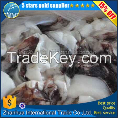 High Quality Frozen Clean Peru Giant Squid Neck 500g up