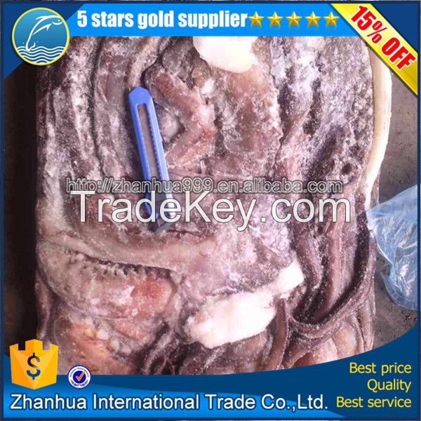 Cleaned Frozen Peru Squid Tentacle With High Quality On Sale