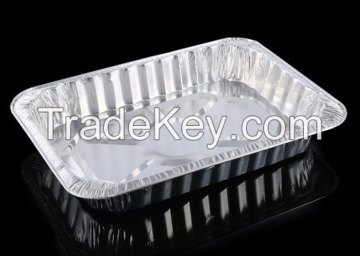 Disposable Aluminum Foil Oven tray Rectangular Roaster Pan
