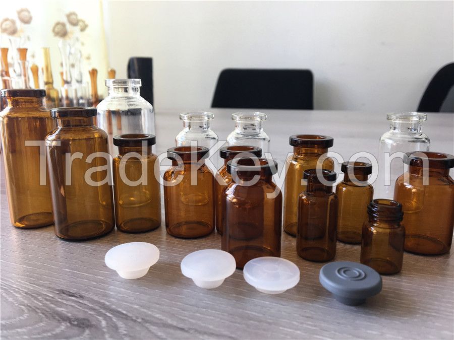 Pharmaceutical tubular glass vial