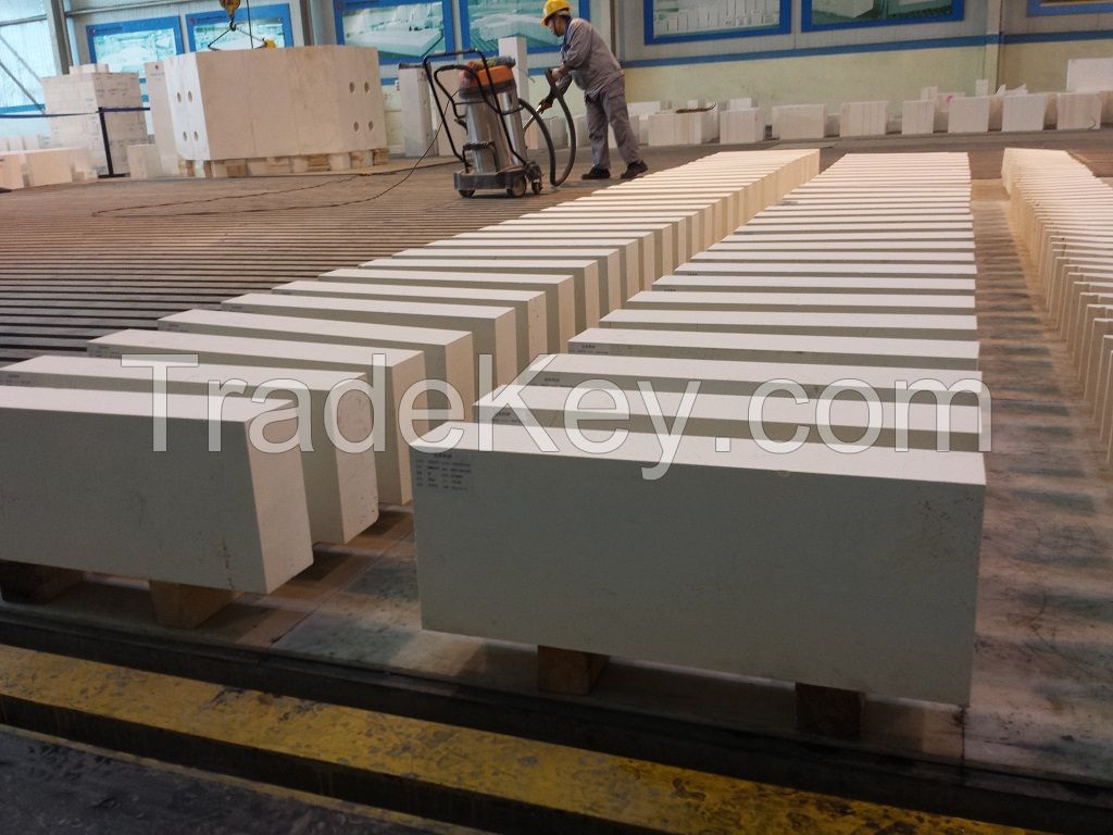 paving_tiles of glass furnace refractory