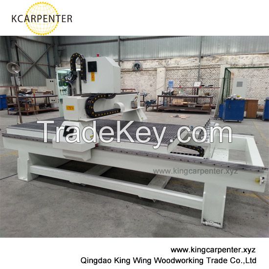 8 tools ATC cnc router for wood and metal material with 9kw HSD spindle