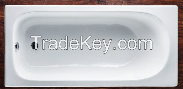 Discount small size built-in cast iron bathtub