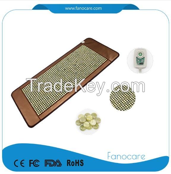 Jade seat pad/heating mattress fir therapy/ jade stone anions mat