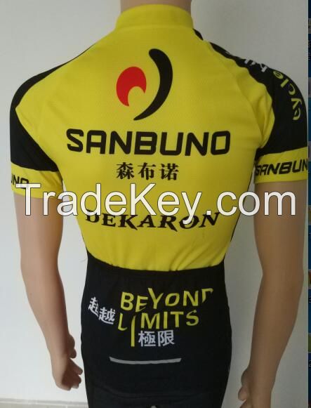 Sublimation printing cycling wear cycling jerseys men