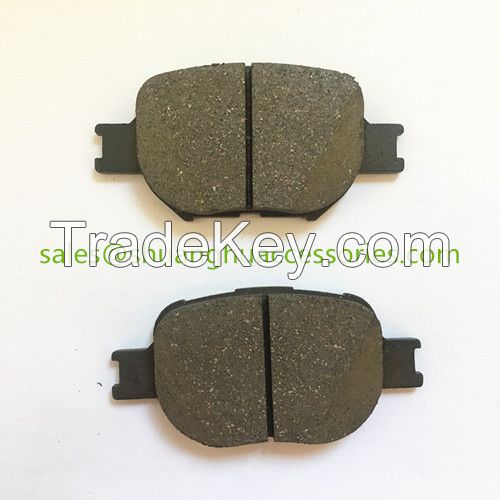 D817 Brake pads for Toyota.Semi metal,27years experience