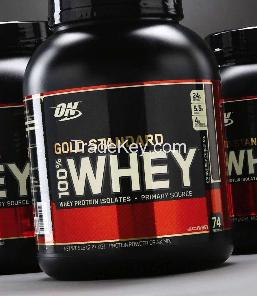 Optimum Nutrition Gold Standard 100% Whey Protein 90 Serving Vanilla 6.15lbs 6lb