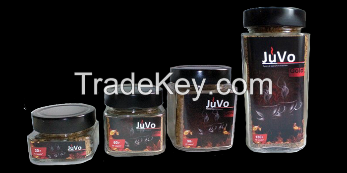 JuVo Gold coffee instant 150g glass jar (90g/60g/30g)