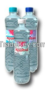 Natural mineral water Carpathian Krayna