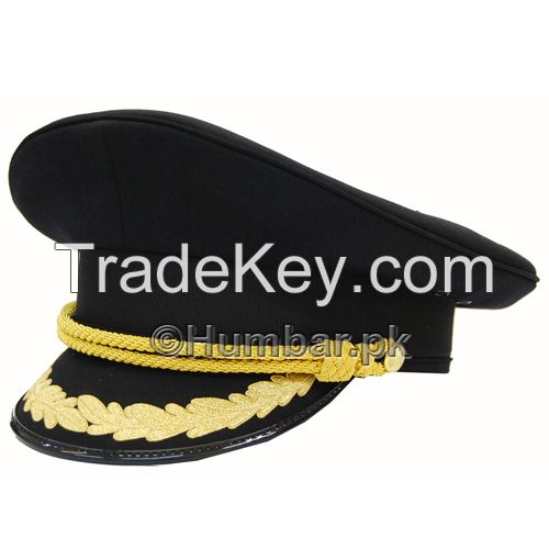 Airline Pilot Peaked Cap