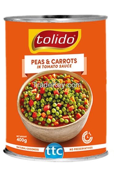Canned Peas with Carrots