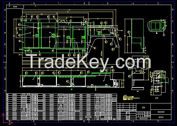 8T Wrecker Blueprint Drawing