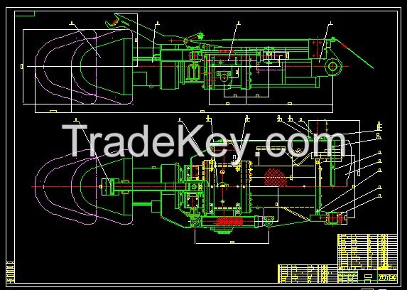 EBZ160 Underground Boring Machine Blueprints