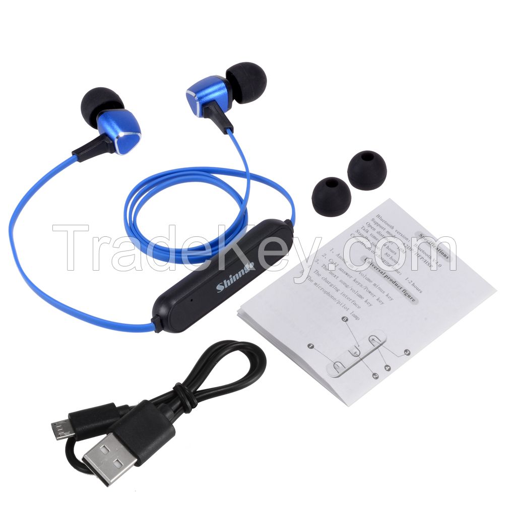 Magnetic Absorption Sport Wireless Bluetooth Earphones