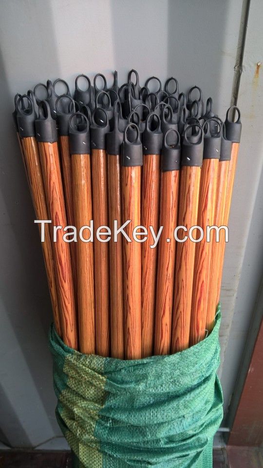 PVC COATED WOODEN BROOM HANDLE CHEAP PRICE