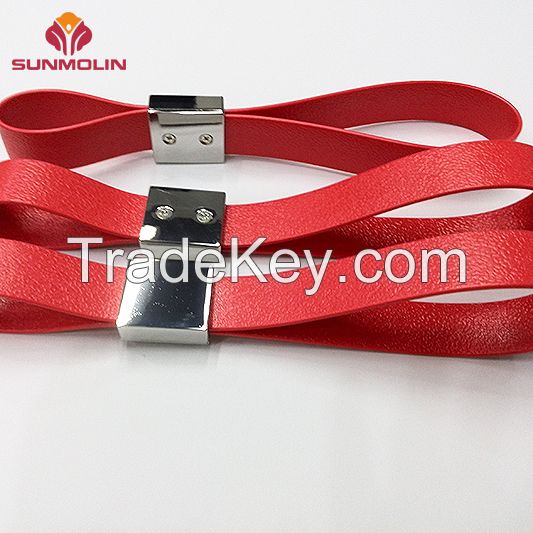 Fire proof Plastic TPU coated bus handle