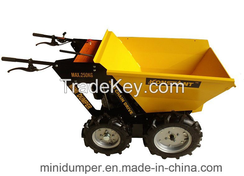 Agriculture Mini Transporter 4WD with Chain Drive