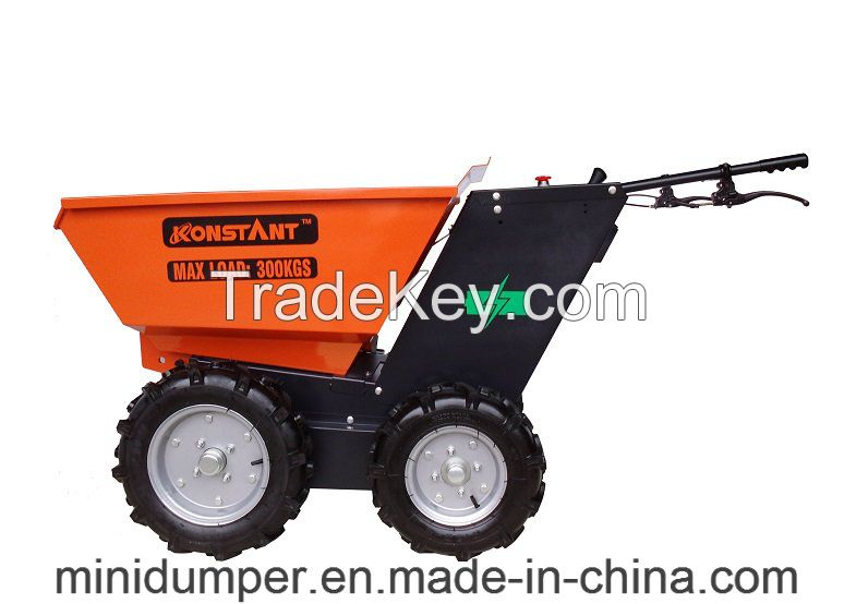 Electric Mini Dumper, Motorizd Wheelbarrow, Power Wheel Barrow