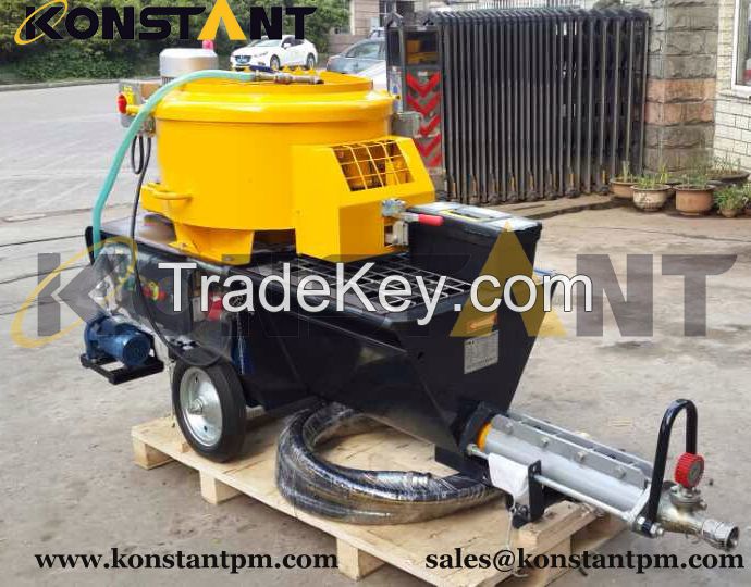 Mortar Plastering Machine with Mixer and Screw Pump