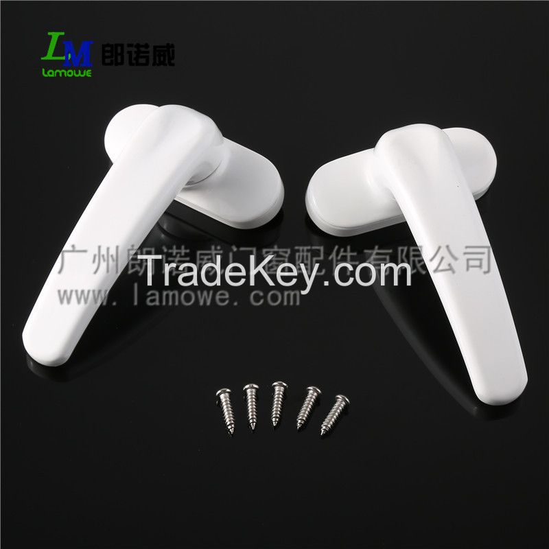 High Quality T Shape White Aluminum Alloy Window Handle for Door&Windo
