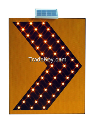 Solar traffic lights, solar warning signs, solar yellow flashing lights, solar arrow signs, solar linear instructions