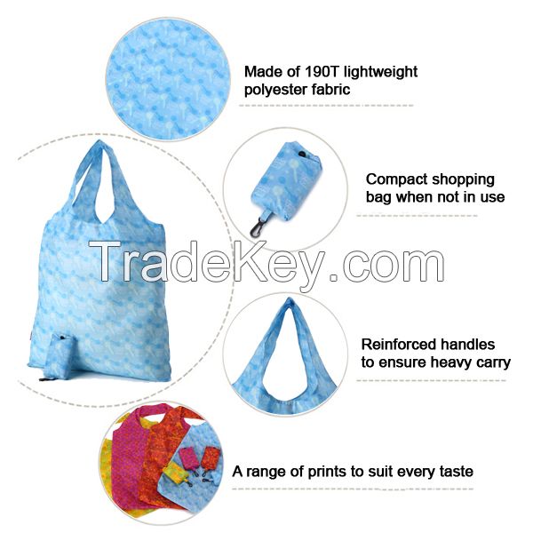 Simple Convenient Folding Handle Shopping Bag