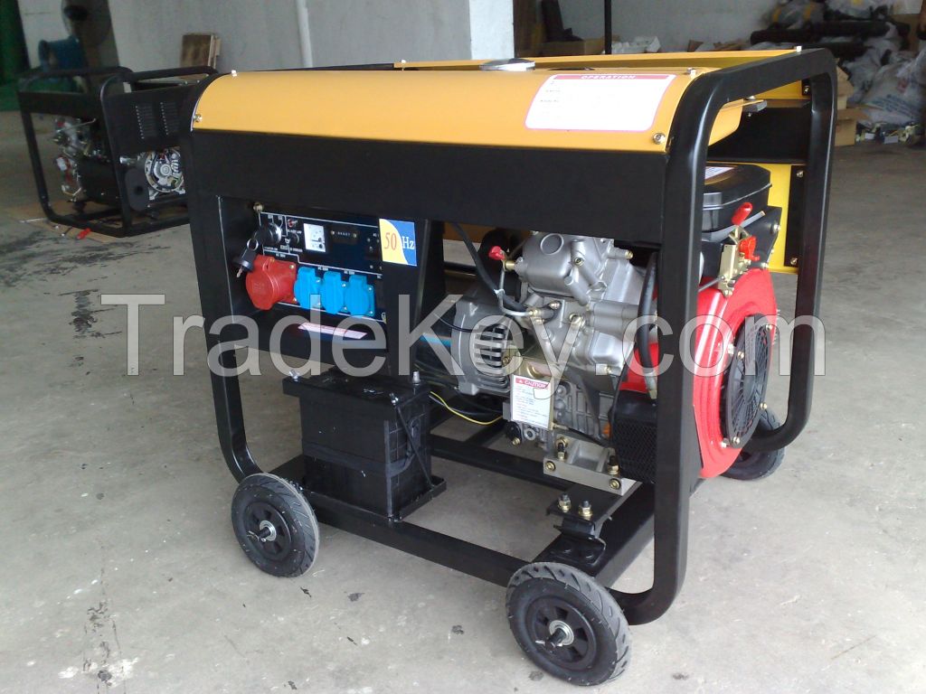 Yak new patent open type single cylinder air-cooled  diesel generator 