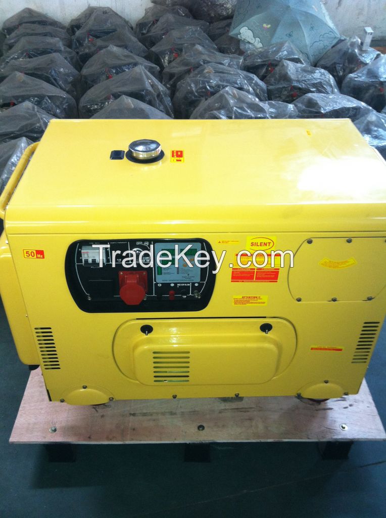 Yak silent v-twin cylinder air-cooled  diesel generator 