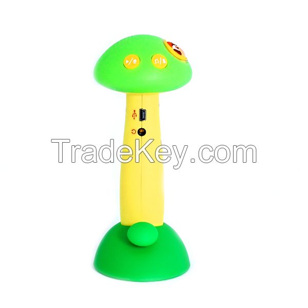 Mushroom Design Reading Pen with Coded Books and Best Quality, Arouse Children's Interest, talking pen