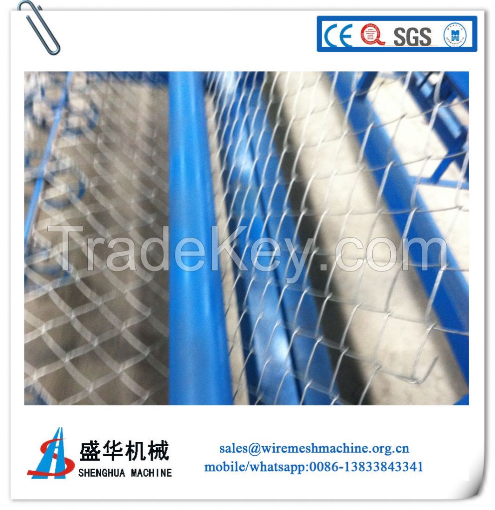 Automatic Chain link fence machine(wire diameter:1-4mm)