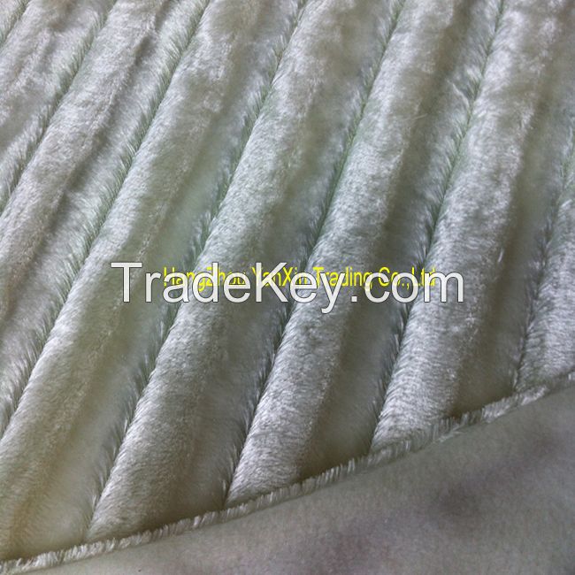Polyester brush PV velvet blanket 