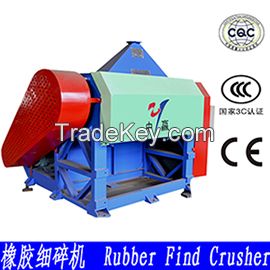 Rubber Fine Crusher Scrap Tire Grinding Machine