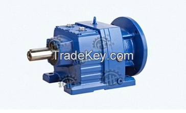 R series helical gear motor vertical agitator gearbox with motor