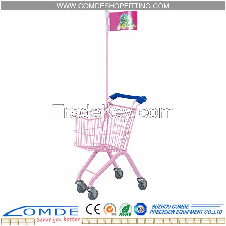 interesting shopping trolley for kids