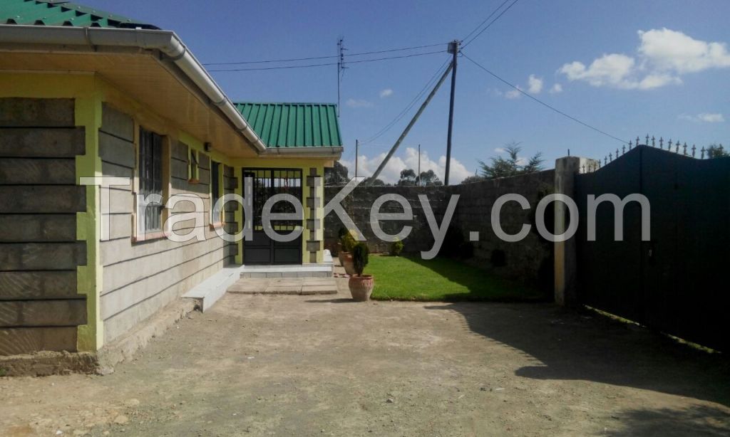 âA 4  BEDROOM BUNGALOW,THIKA-NJAMBINI JUNCTION NEAR FLY-OVER.A